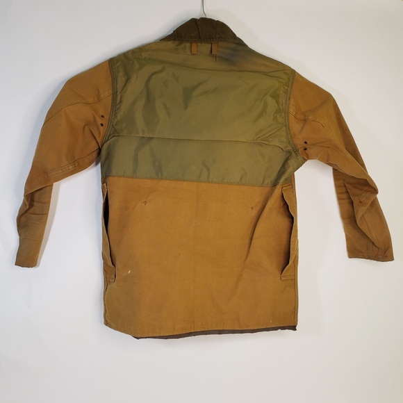 Vintage SAFTBAK Men's Hunting Jacket Duck Bird Field Coat Game Pouch Med 40 USA - Picture 2 of 12